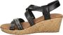 Skechers Cali Beverlee Dames Sandaal 119339 BLK Zwart - Thumbnail 9