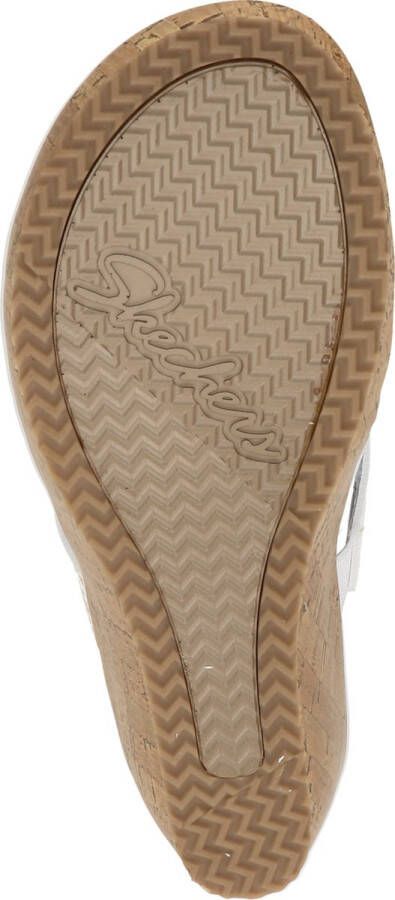 Skechers Beverlee dames slipper Wit