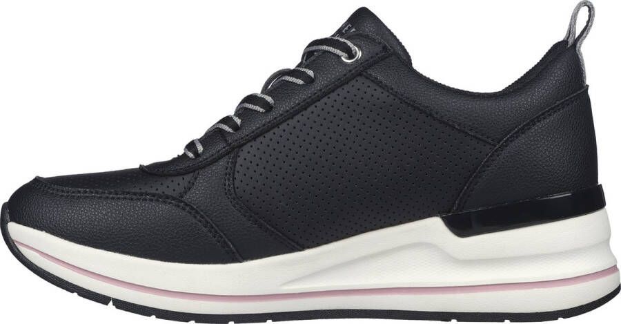 Skechers art 177335 BLK zwart met veter en rits en sleehak - Foto 10