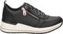 Skechers art 177335 BLK zwart met veter en rits en sleehak - Thumbnail 3