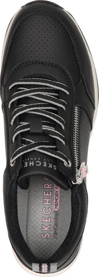 Skechers art 177335 BLK zwart met veter en rits en sleehak - Foto 6