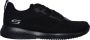 Skechers bobs squad tough talk hardloopschoenen zwart dames - Thumbnail 16
