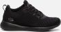 Skechers bobs squad tough talk hardloopschoenen zwart dames - Thumbnail 32