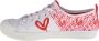 Skechers Bobs B Cool All Corazon veterschoenen wit Dames Textiel - Thumbnail 6