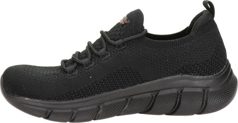 Skechers Bobs B Flex dames sneakers Zwart Extra comfort Memory Foam