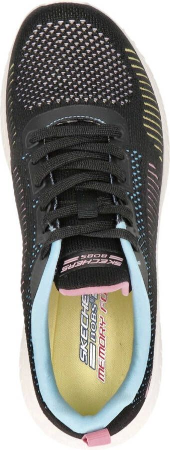 Skechers Bobs Sport dames sneaker Zwart multi