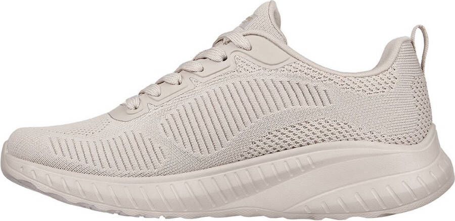 Skechers Bobs Sport Squad Chaos Face Off Sneakers Beige Vrouw