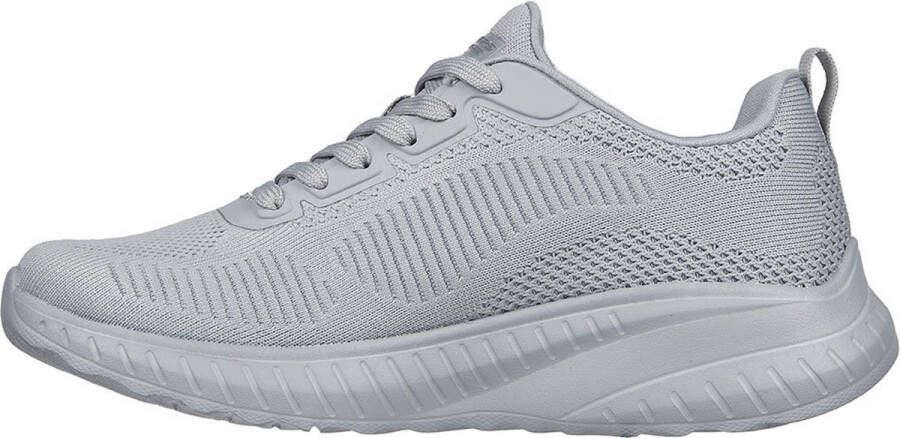 Skechers Bobs Sport Squad Chaos Face Off Sneakers Grijs Vrouw