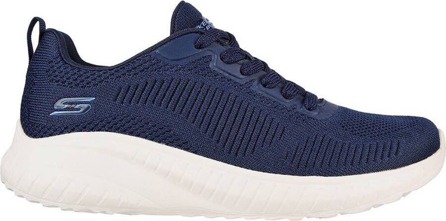 Skechers Bobs Squad Chaos Sneakers Blauw Vrouw