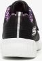 Skechers Bobs Squad Charm League meisjes sneakers Zwart Extra comfort Memory Foam - Thumbnail 5