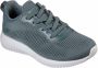 Skechers Bobs Squad 32504-SAGE Vrouwen Grijs Sneakers - Thumbnail 5