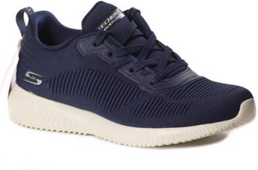 Skechers Bobs Squad Tough Talk dames sneakers Blauw