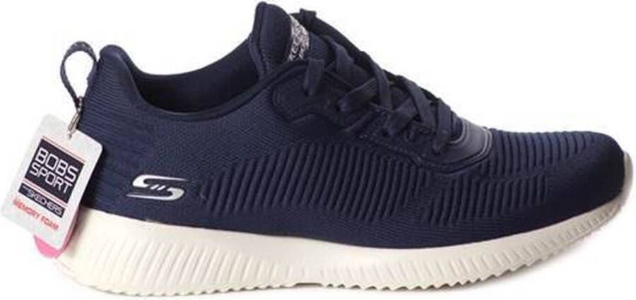Skechers Bobs Squad Tough Talk dames sneakers Blauw