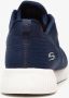 Skechers Bobs Squad Tough Talk dames sneakers Blauw Extra comfort Memory Foam - Thumbnail 12