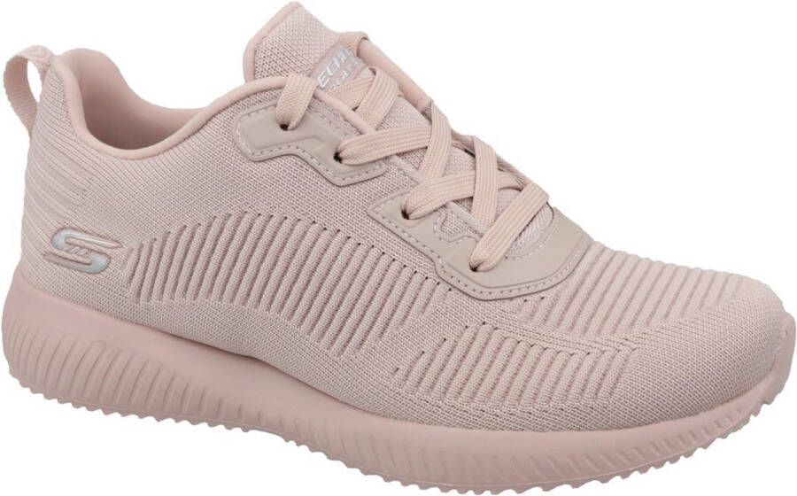 Skechers Bobs Squad Tough Talk dames sneakers Roze Extra comfort Memory Foam