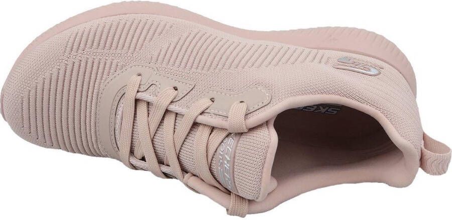 Skechers Bobs Squad Tough Talk dames sneakers Roze Extra comfort Memory Foam