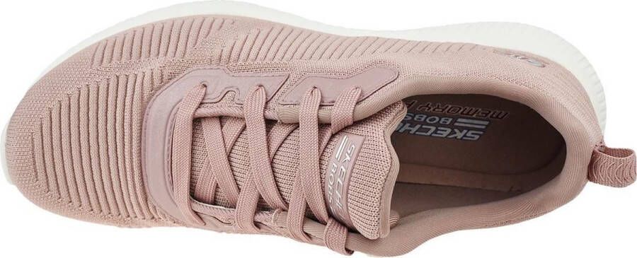 Skechers Sneakers BOBS SQUAD TOUGH TALK met skech-knit vrijetijdsschoen halfhoge schoen veterschoen - Foto 12