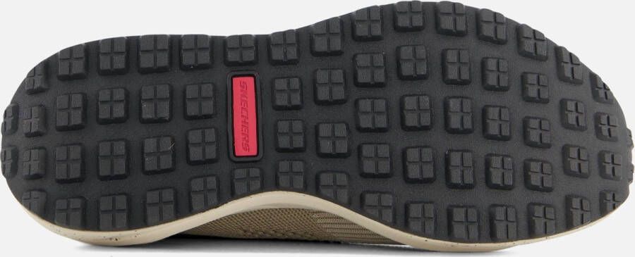 Skechers Bogdin Slip-ins Instappers taupe Textiel