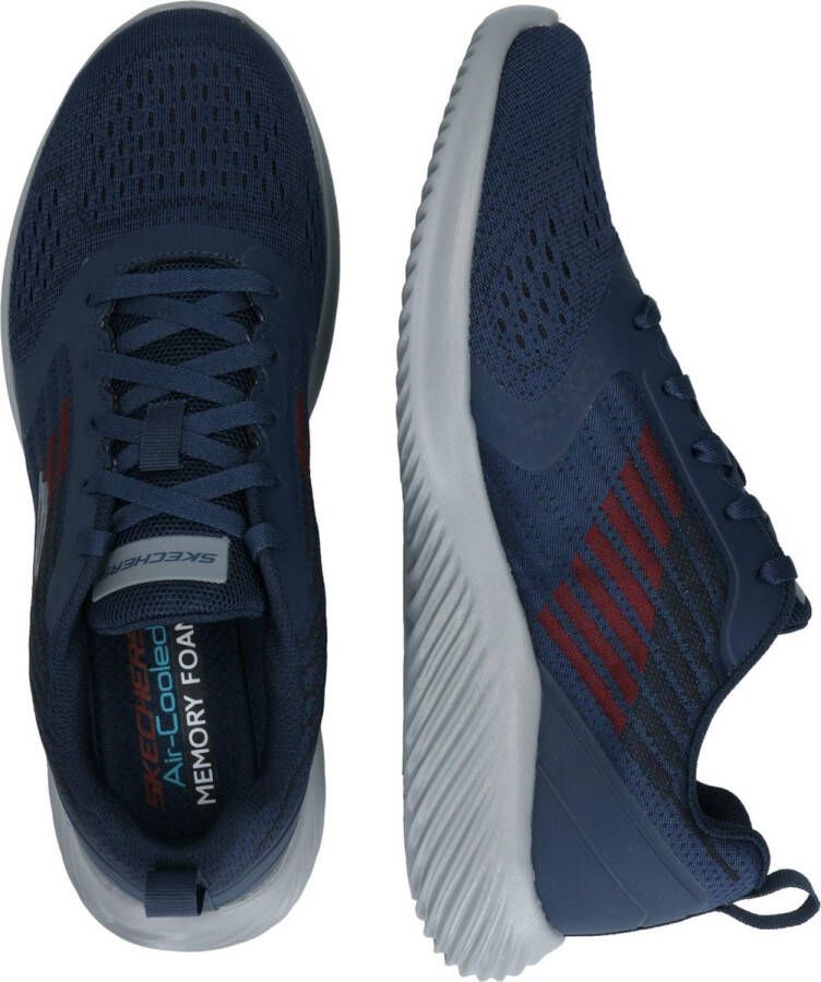Skechers Bounder Verkona 232004-NVCC Mannen Marineblauw Sneakers - Foto 6