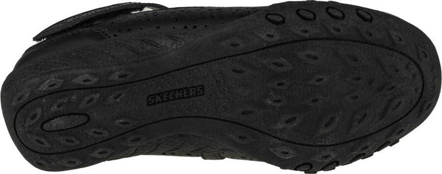 Skechers Breathe Easy Playground Popp 82277L-BBK voor meisje Zwart Sportschoenen