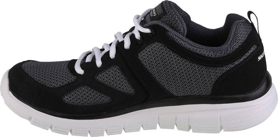 Skechers Burns 52635-BKW Mannen Grijs Sneakers Sportschoenen