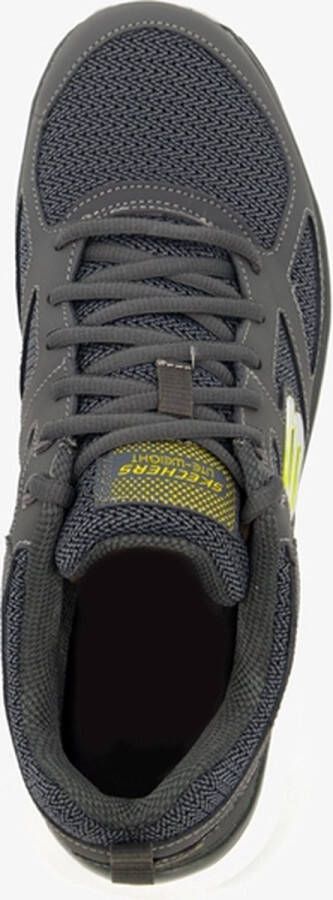 Skechers Burns-Agoura heren sneakers Grijs Extra comfort Memory Foam