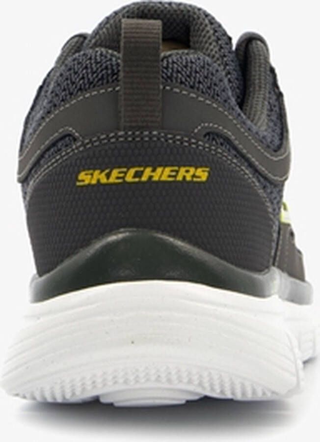 Skechers Burns-Agoura heren sneakers Grijs Extra comfort Memory Foam