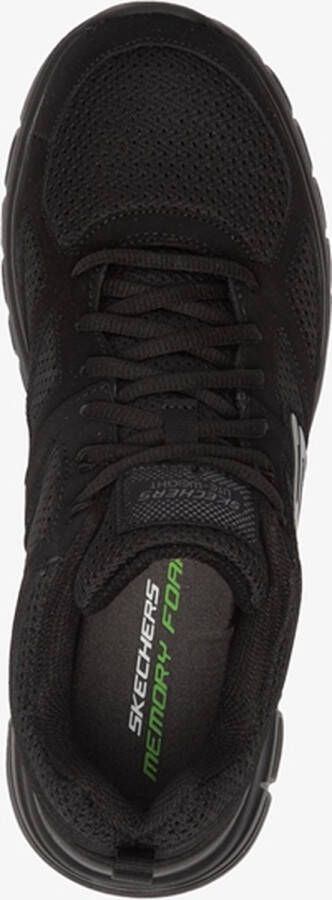 Skechers Burns-Agoura heren sneakers zwart Extra comfort Memory Foam