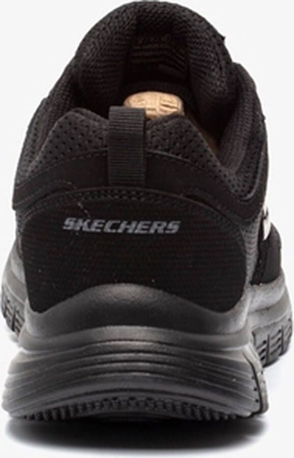 Skechers Burns-Agoura heren sneakers zwart Extra comfort Memory Foam