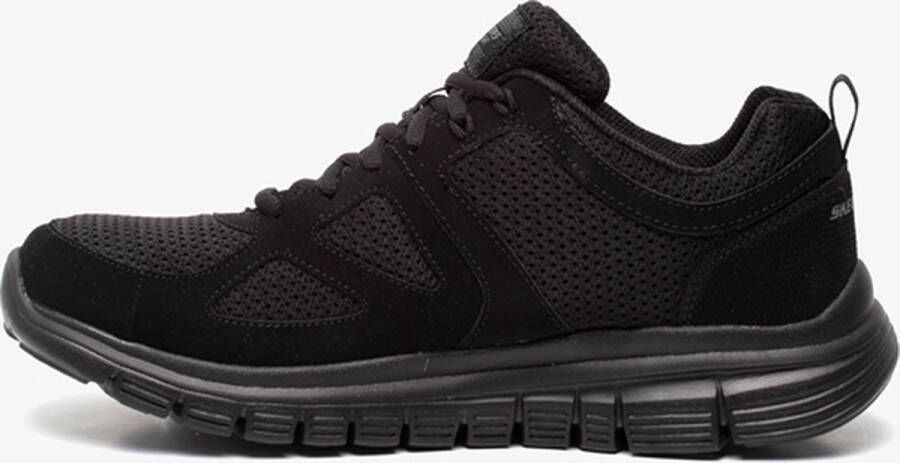 Skechers Burns-Agoura heren sneakers zwart Extra comfort Memory Foam
