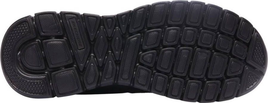 Skechers Burns-Agoura heren sneakers zwart Extra comfort Memory Foam