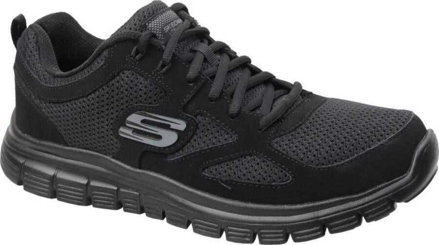 Skechers Burns-Agoura heren sneakers zwart Extra comfort Memory Foam