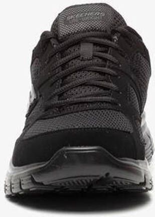 Skechers Burns-Agoura heren sneakers zwart Extra comfort Memory Foam
