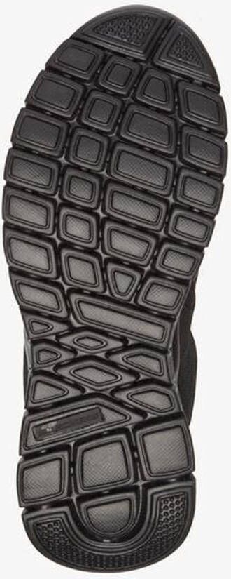 Skechers Burns-Agoura heren sneakers zwart Extra comfort Memory Foam