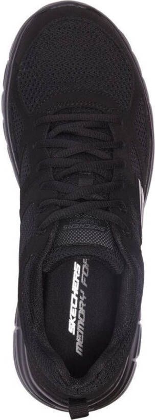 Skechers Burns-Agoura heren sneakers zwart Extra comfort Memory Foam
