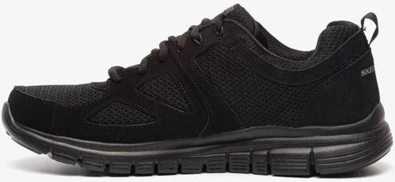 Skechers Burns-Agoura heren sneakers zwart Extra comfort Memory Foam