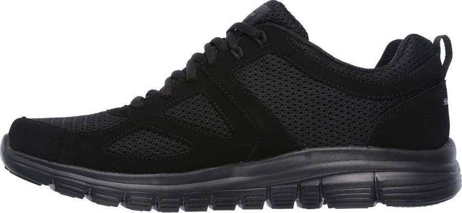 Skechers Burns-Agoura heren sneakers zwart Extra comfort Memory Foam