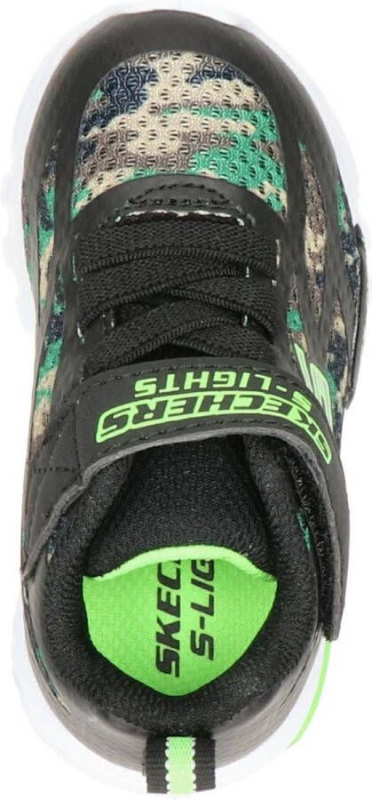 Skechers S-Lights Klittenbandschoen Jongens Groen Meerkleurig Zwart - Foto 12