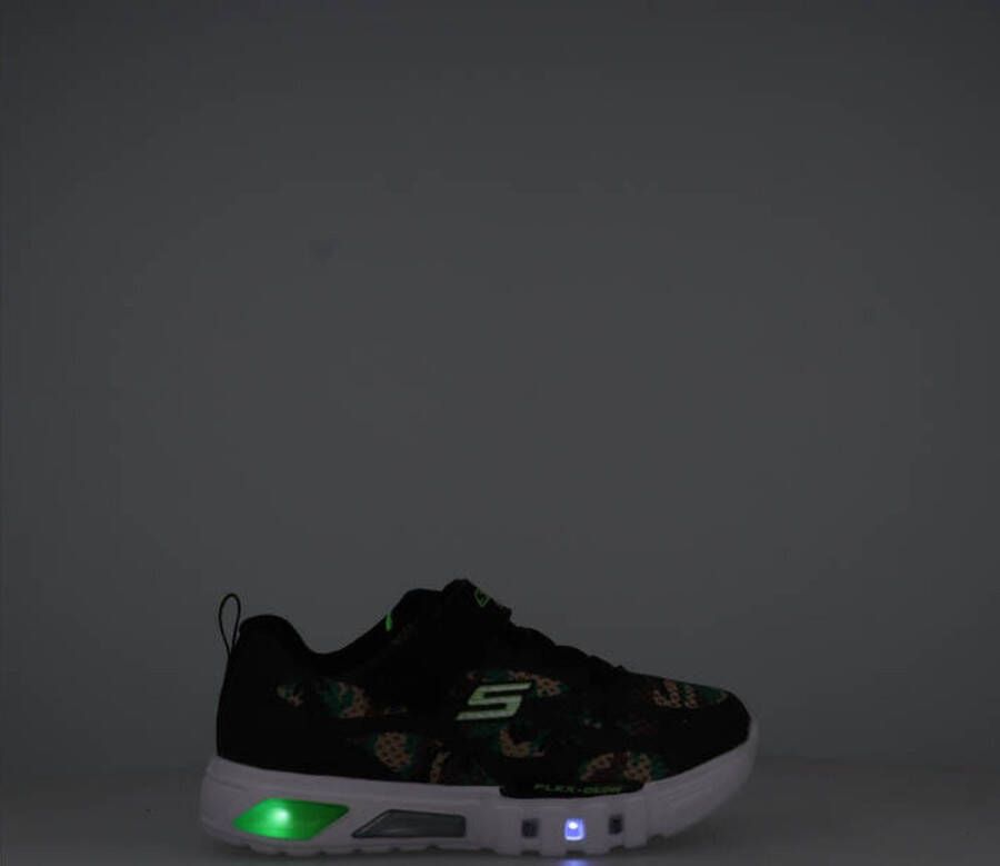 Skechers Camo Rondler Jongens Sneaker Zwart multi