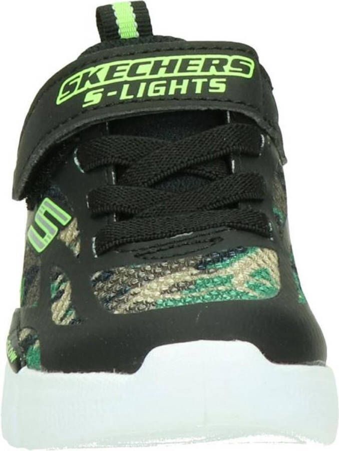 Skechers S-Lights Klittenbandschoen Jongens Groen Meerkleurig Zwart - Foto 5