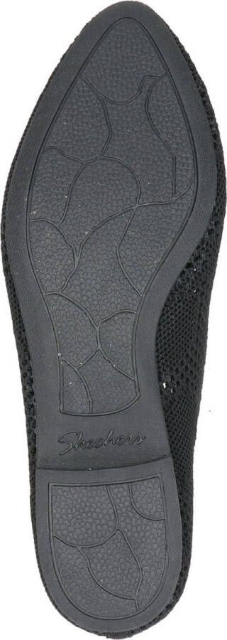 Skechers Cleo Knitty City Vegan instappers zwart