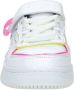 Skechers Court Squad Color Remix Sneaker Meisjes Wit multi - Thumbnail 3