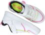Skechers Court Squad Color Remix Sneaker Meisjes Wit multi - Thumbnail 11