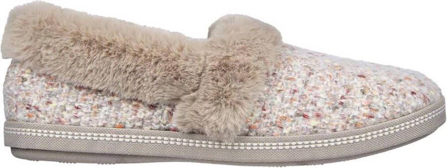 Skechers Cozy Campfire dames pantoffel Taupe