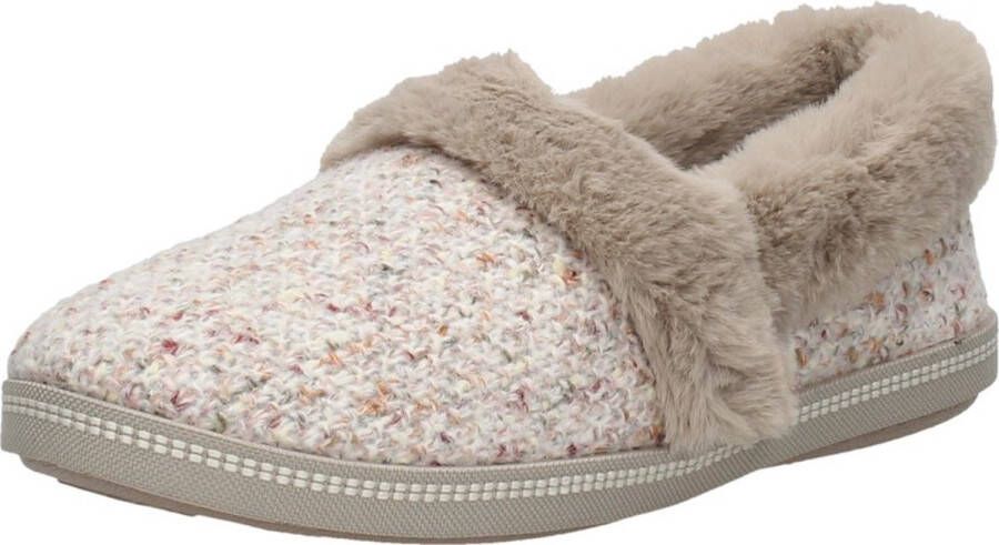Skechers Cozy Campfire dames pantoffel Taupe