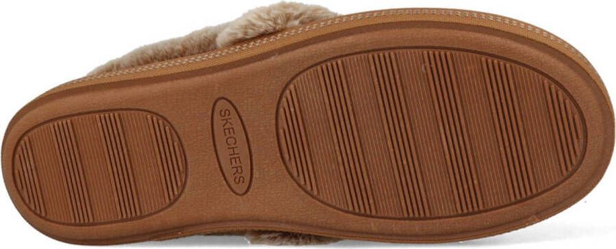 Skechers Cozy Campfire Team Toasty Dames Sloffen Bruin