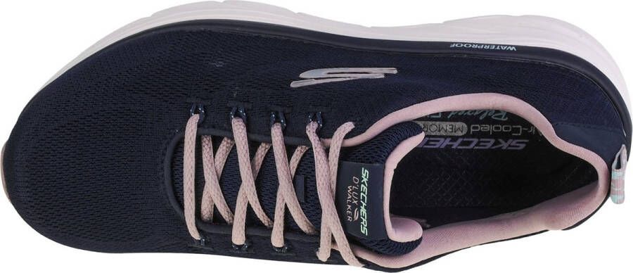 Skechers D' Lux Walker Get Oasis 149810-NVLV Vrouwen Marineblauw Sneakers