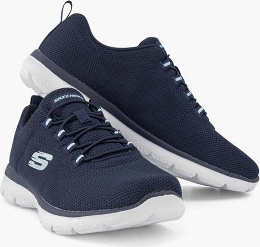 Skechers Dames Donkerblauwe Pure Genius Optimistic Mix - Foto 4