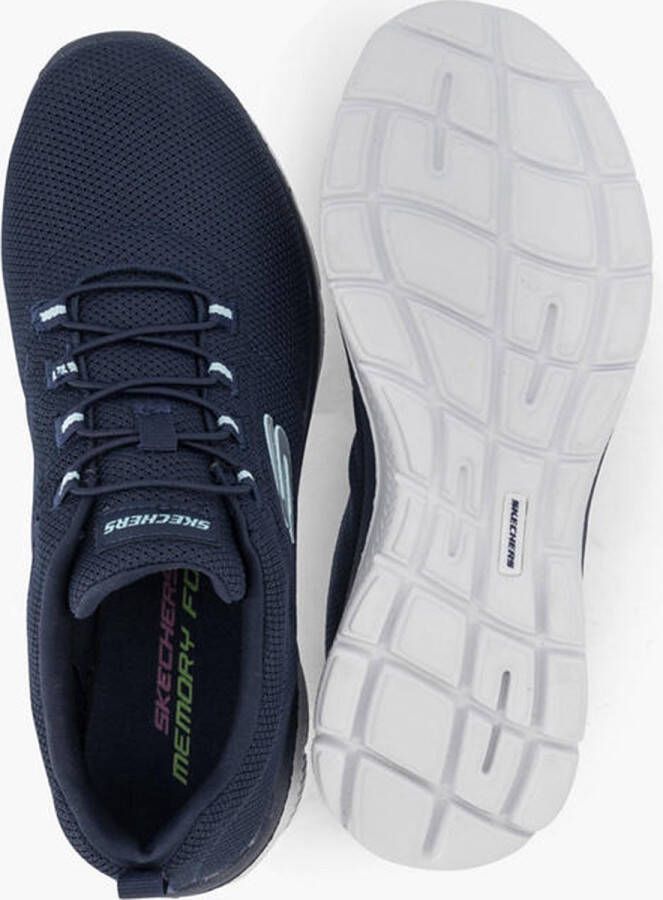 Skechers Dames Donkerblauwe Pure Genius Optimistic Mix - Foto 5