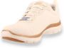 Skechers Sneakers FLEX APPEAL 4.0 BRILLINAT VIEW Vrijetijdsschoen lage schoen veterschoen met Air Cooled Memory Foam - Thumbnail 40